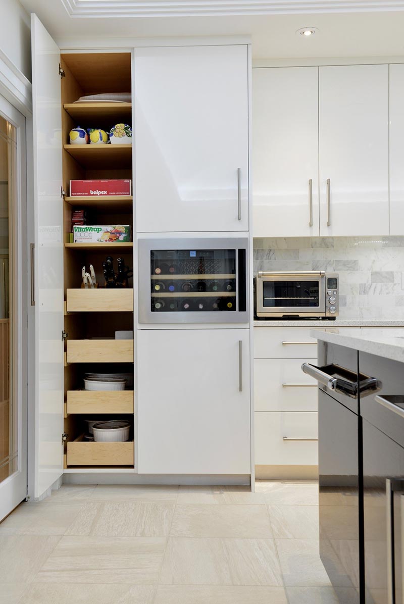 Pull out self in pantry
